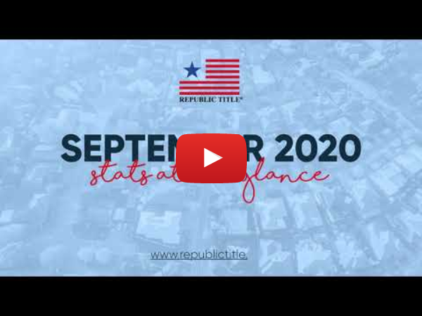 September 2020 Stats